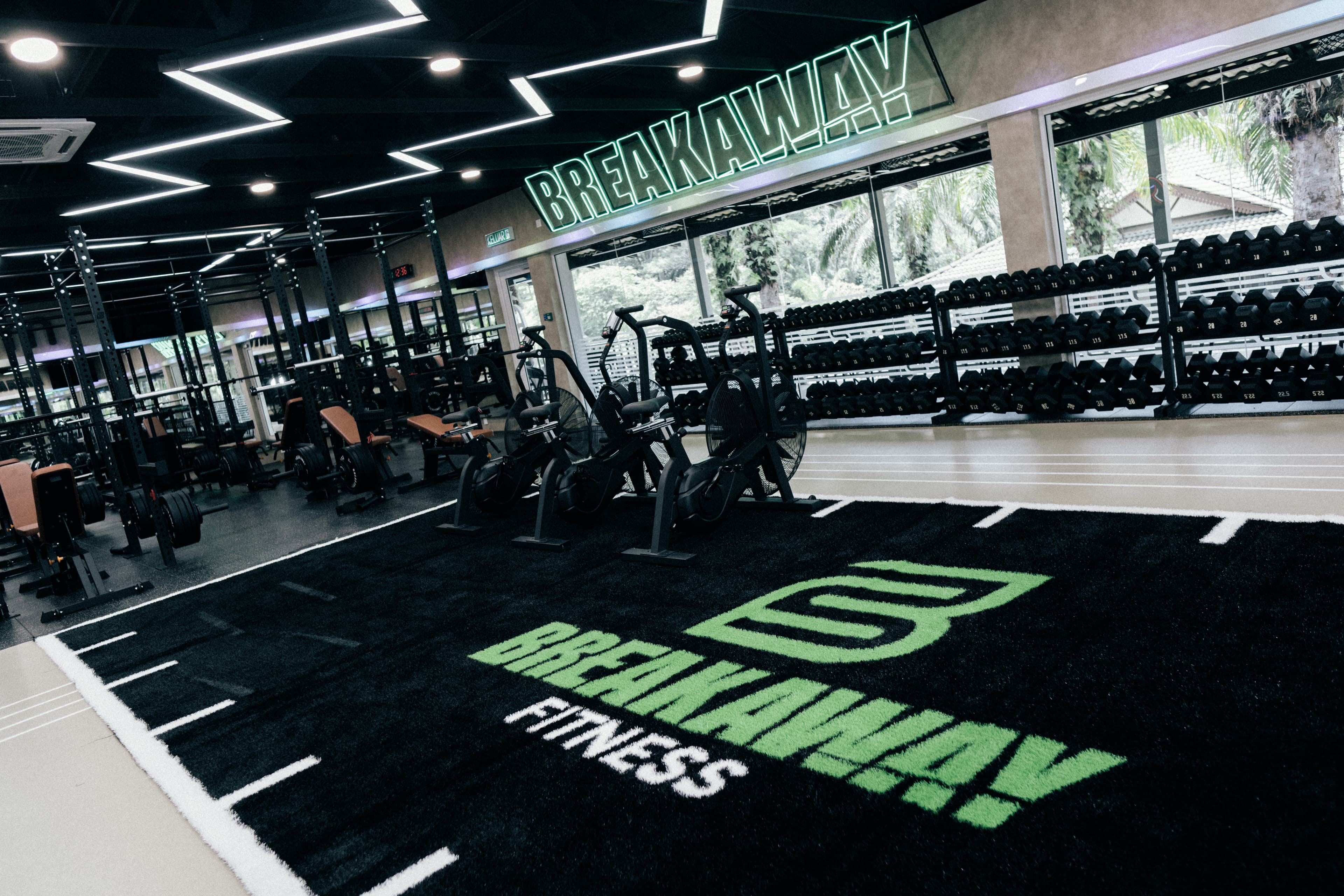 Gym Equipment Background